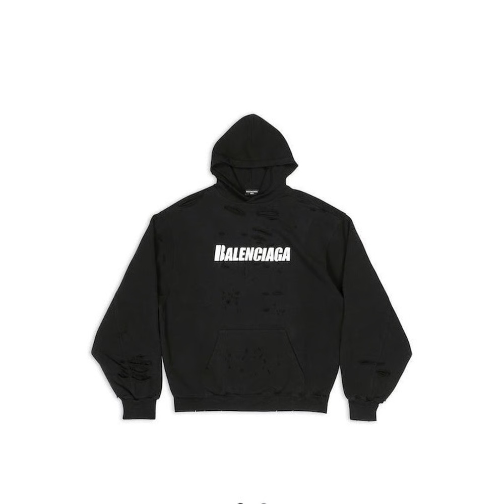 Balenciaga Destroyed Hoodie